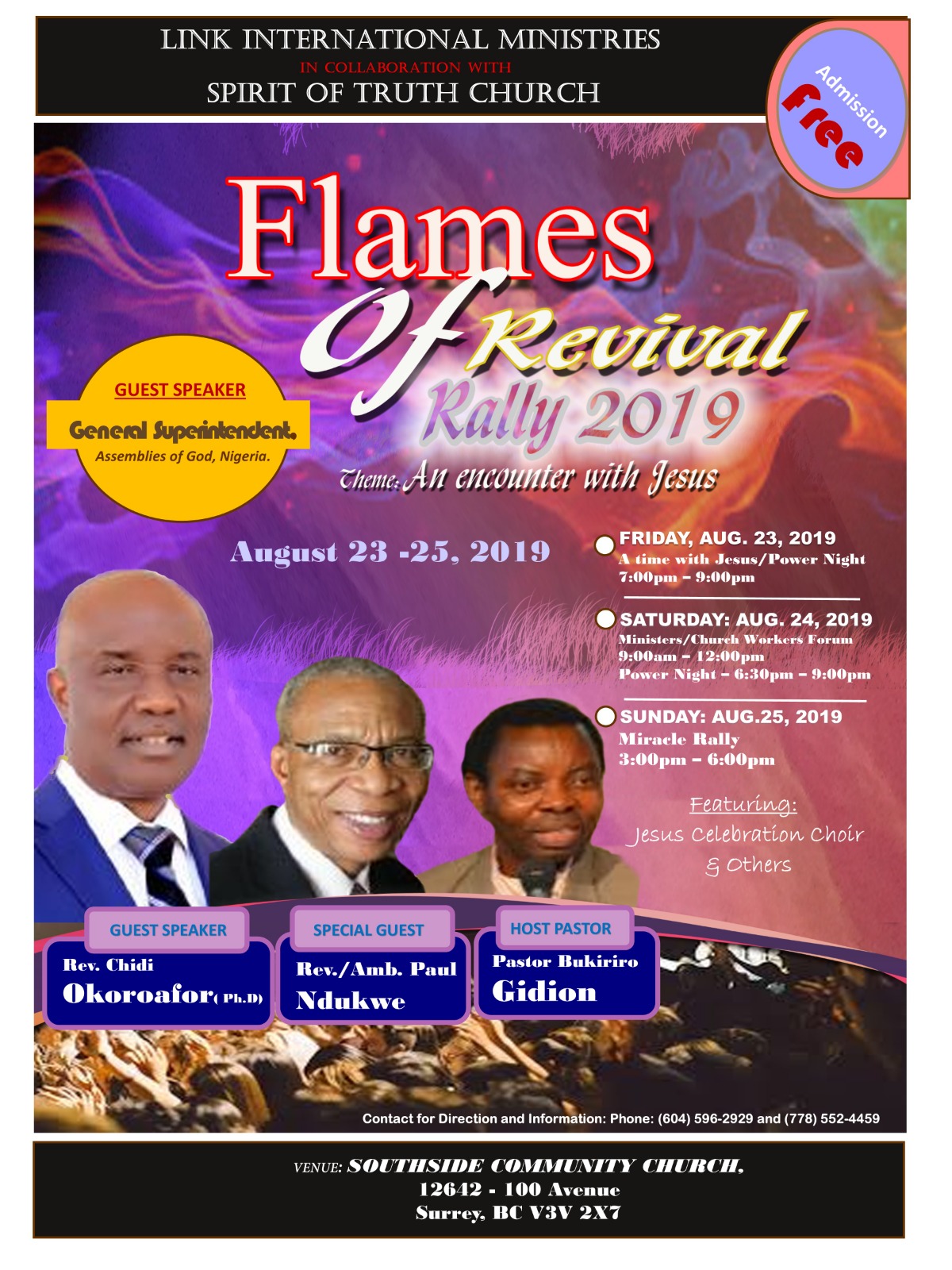 Flames of Revival Rally 2019