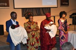 Presentation of babies Arsene and Esther